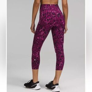 LULULEMON Base Pace High Rise Crop Leggings